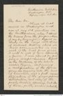 Nachlass Franz Steindachner, Brief von H. Wall an Franz Steindachner (24.02.1875), Inv.Nr. 572.01, Seite 1